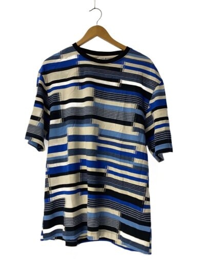 商品画像：Tシャツ/S/コットン/BLU/総柄/H526Y22J76/LOOSE FIT T-SHIRT 1