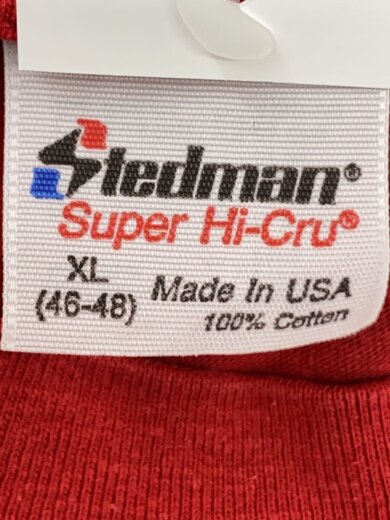 商品画像：Tシャツ/XL/コットン/RED/80s/Mullen/STEDMAN/1986年/VTG// 3