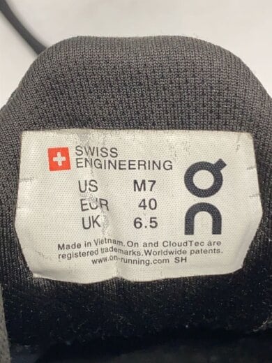 商品画像：ローカットスニーカー/UK6.5/BLK/Cloudswift 5