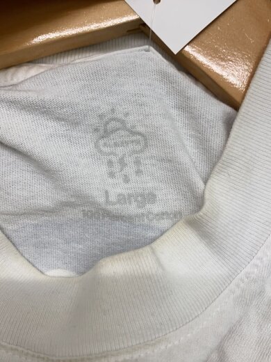 商品画像：WAKE SAPPORO/長袖Tシャツ/L/コットン/WHT/襟汚れ有/状態考慮// 3