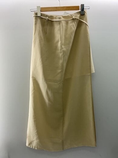 商品画像：ロングスカート/36/ポリエステル/BEG/1725421672-0/SHEER COMBI SLIT SKIRT// 2