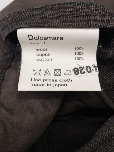 商品画像：セットアップ/1/ウール/BRW/チェック 7