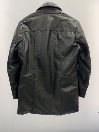 商品画像：レザージャケット・ブルゾン/40/--/BLK/無地 2