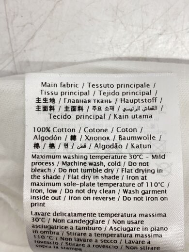 商品画像：Tシャツ/XL/コットン/WHT/0000045669 5