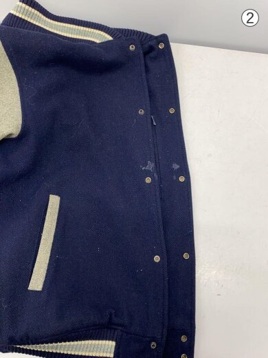 商品画像：スタジャン/--/ウール/NVY 7