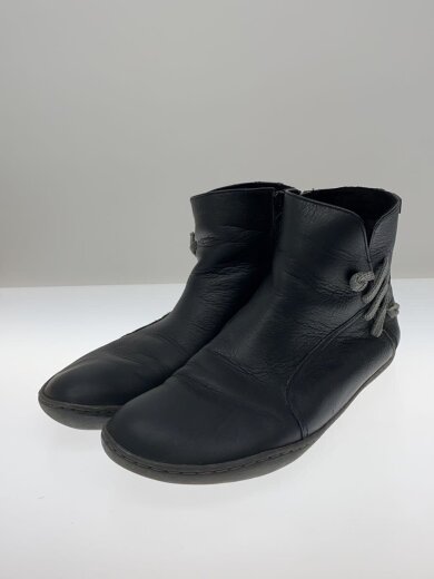 商品画像：ショートブーツ/--/BLK/レザー/K400565-001 2