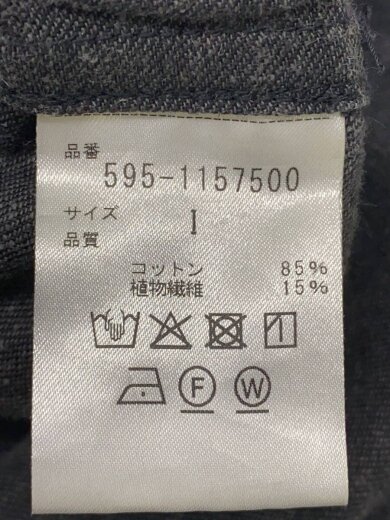商品画像：半袖ワンピース/1/コットン/GRY/595-1157500// 4