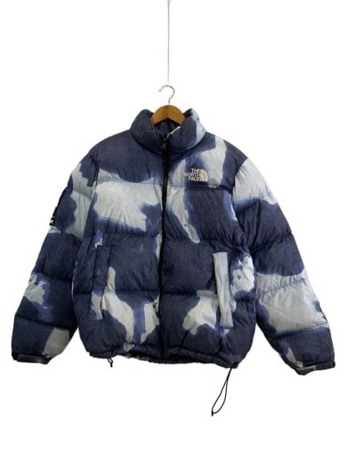 商品画像：SUPREME BLEACHED DENIM NUPTSE JACKET/L/ナイロン/BLU/総柄// 1
