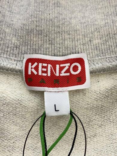 画像：KENZOBOKE FLOWER 2.0ジップアップスウェット/L/コットン/GRY/総柄/FD55SW4784MF3