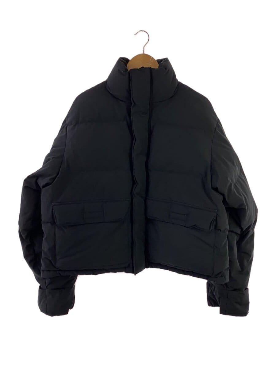 entire studios / PFD v2 PUFFER/ダウンジャケット/XS/ポリエステル/ブラック/無地/ES2035
