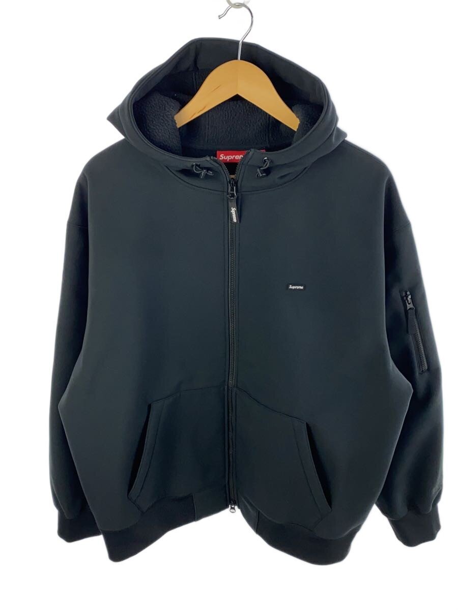 Supreme / WINDSTOPPER Zip Up Hooded Sweatshirt/L/ポリエステル/ブラック