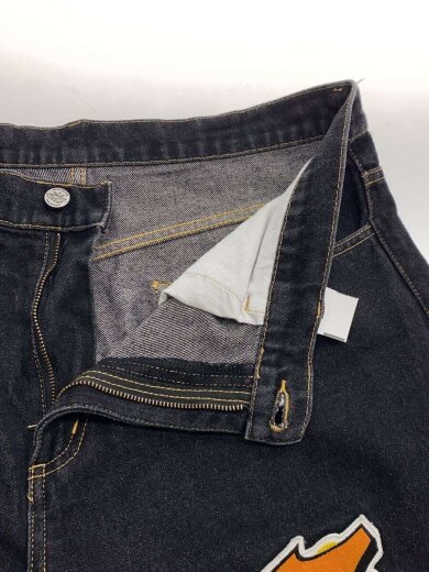 商品画像：ピースパッチデニムパンツ/XL/コットン/BLK/無地/CM1152 3