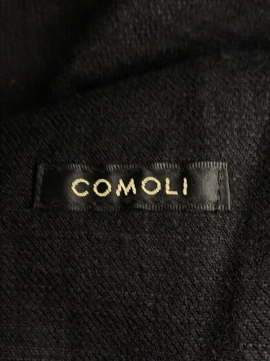 商品画像：ブラックデニムワークジャケット/2/コットン/ブラック/無地/C03-01002// 3