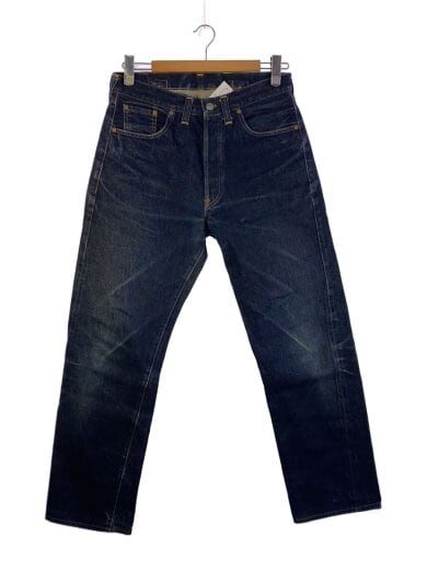 商品画像：201XX/デニム/バレンシア工場/裏555/シンチバック/34/コットン/ネイビー/201-0003 1