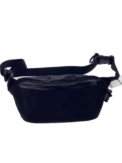 商品画像：Hipbag WT Black Zip/ウエストバッグ/ナイロン/ブラック 1