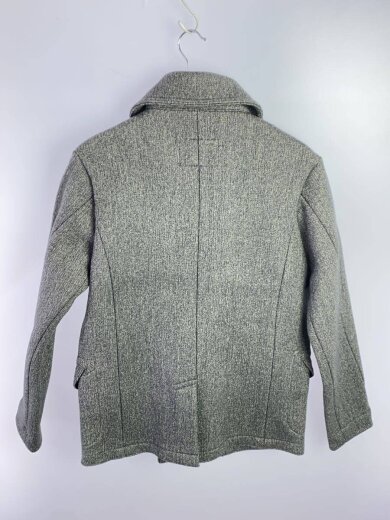 商品画像：ピーコート/38/ウール/グレー/無地/BBJ7-007 2