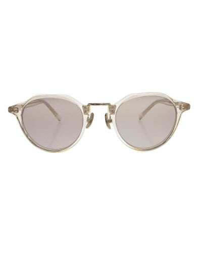 商品画像：SATCHMO 03/サングラス/ボストン/クラウンパント/プラスチック/クリア/グレー/メンズ 1