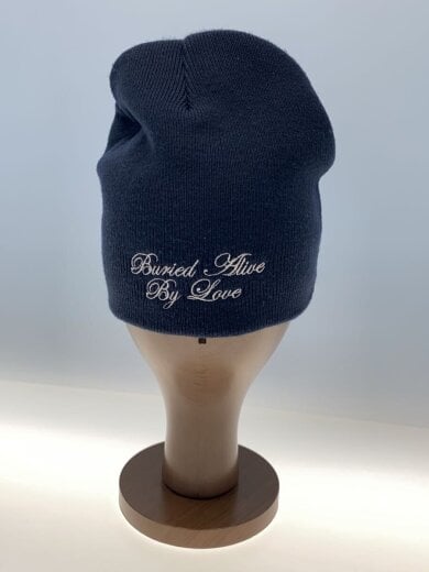 商品画像：×HIM/TRI-GRAM NEIN CUFF BEANIE/ニットキャップ/アクリル/ネイビー/メンズ 2