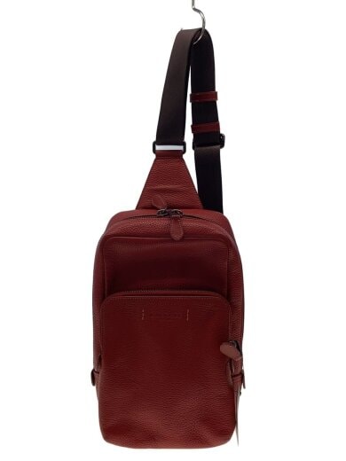 商品画像：ショルダーバッグ/レザー/RED/C5331 1