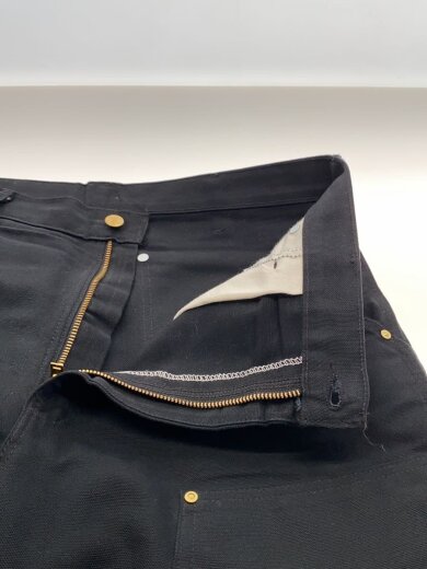 商品画像：DOUBLE FRONT WORK DUNGAREE/ダブルニー/34/コットン/ブラック/B01-M// 3