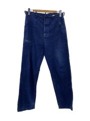 Seamens Trousers/USNデッキパンツ/32/デニム/IDG