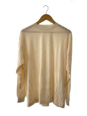 ニット・セーター(薄手)/4/ウール/BEG/ボーダー