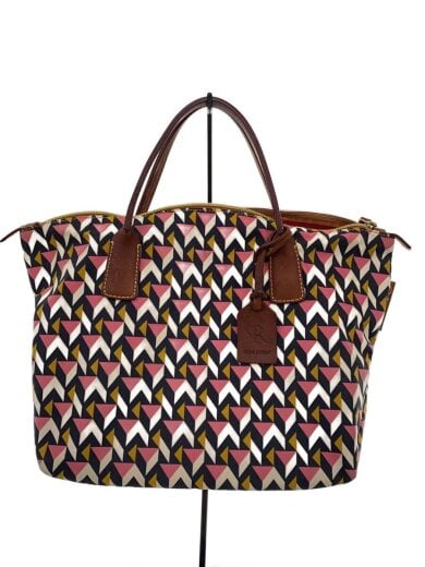 商品画像：タタミ2WAYショルダーバッグ/ナイロン/PNK/総柄 1