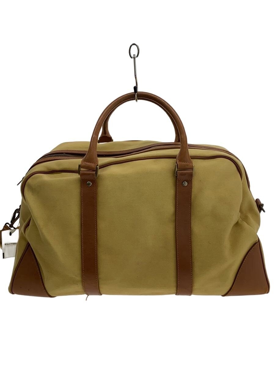 White house Cox / ボストンバッグ/キャンバス/CML/ショルダー付属/※使用感考慮