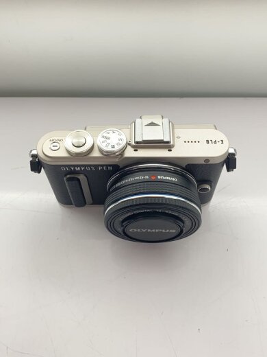 商品画像：デジタル一眼カメラ OLYMPUS PEN E-PL8 14-42mm EZレンズキット [ブラック]// 3