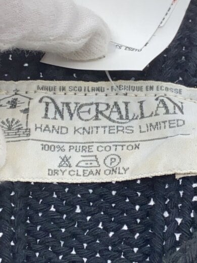 商品画像：ニットベスト(厚手)/--/コットン/BLK/使用感考慮 3