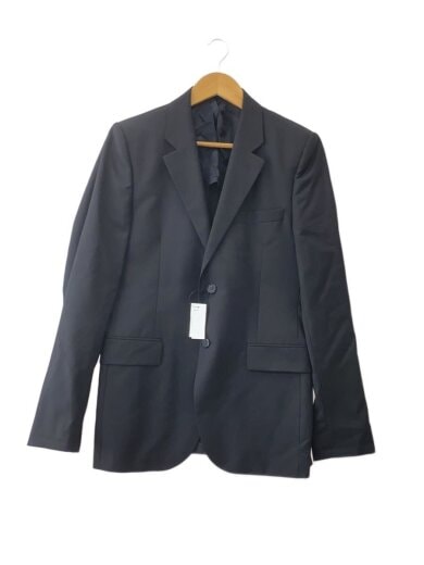 商品画像：テーラードジャケット/46/ウール/BLK/無地 1