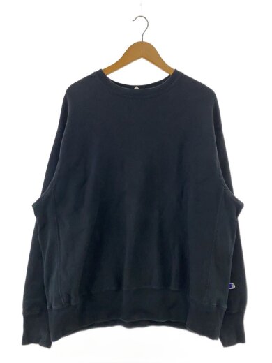 商品画像：スウェット/M/コットン/BLK/無地/C8-Y031// 1