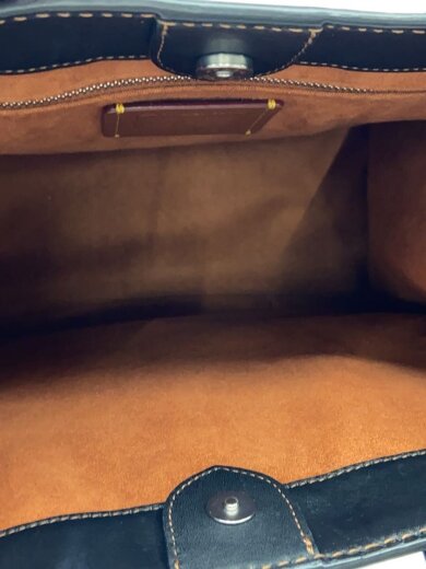 商品画像：2WAYトートバッグ/レザー/GRN/チェック/CG154// 6