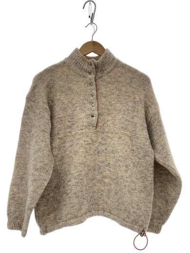 商品画像：ニット・セーター(厚手)/--/--/BEG/無地 1