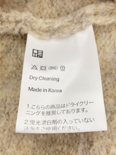 商品画像：ニット・セーター(厚手)/--/--/BEG/無地 4