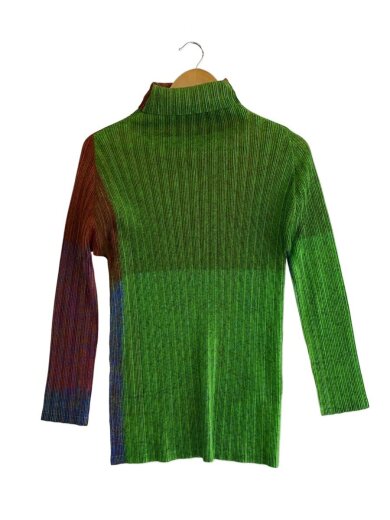 商品画像：ハイネックトップ/--/ポリエステル/マルチカラー/PP23FK332/3 1