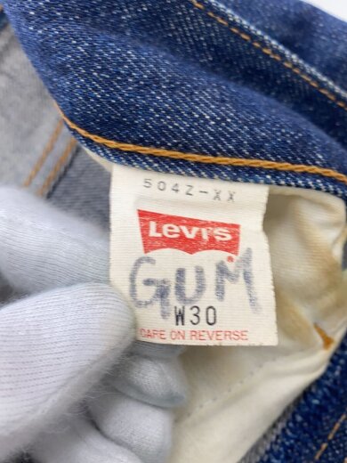 商品画像：日本製/J22/BIG E/赤耳/ボトム/30/デニム/IDG/504Z-XX// 5