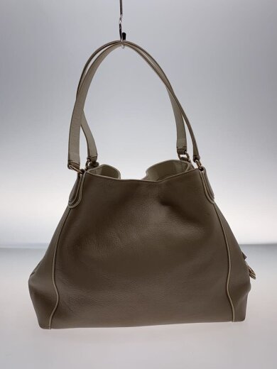 商品画像：ショルダーバッグ/レザー/GRY/無地/35926 3