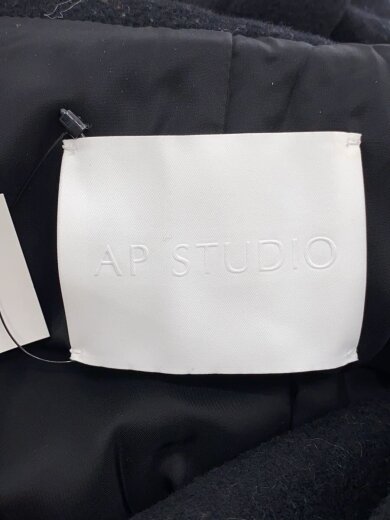 商品画像：コート/38/ウール/BLK/22-020-586-6050-3-0 3