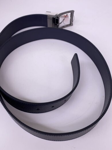 商品画像：ベルト/牛革/NVY/無地/メンズ/Y4S195// 5