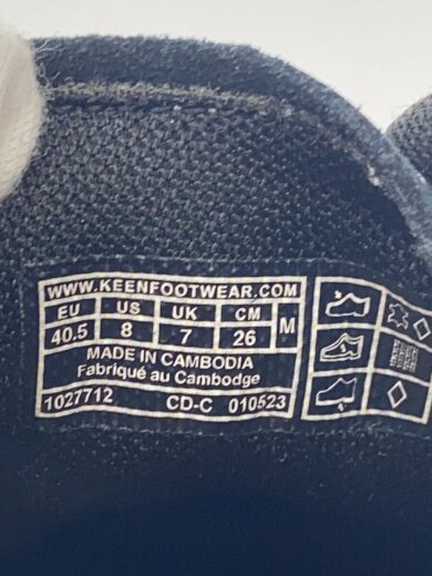 商品画像：ローカットスニーカー/26cm/BLK/1027712 5