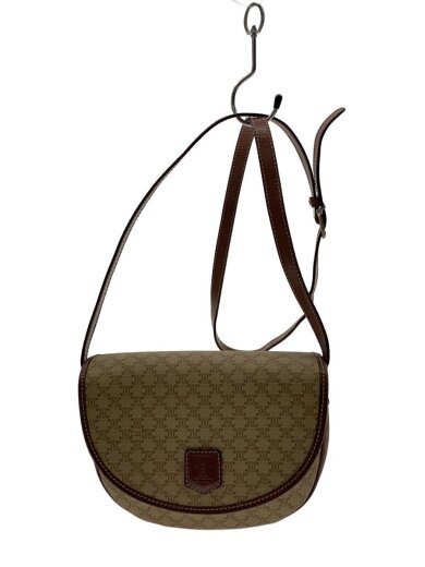 商品画像：マカダム/ショルダーバッグ/--/BEG/総柄/紐使用感あり// 1