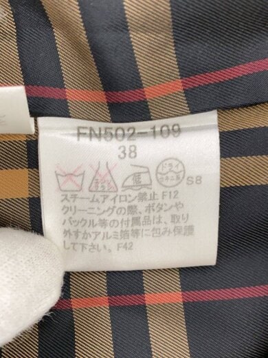 商品画像：ステンカラーコート/38/コットン/BEG 4
