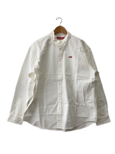 商品画像：長袖シャツ/L/コットン/WHT/無地/24SS/SMALL BOX SHIRT// 1