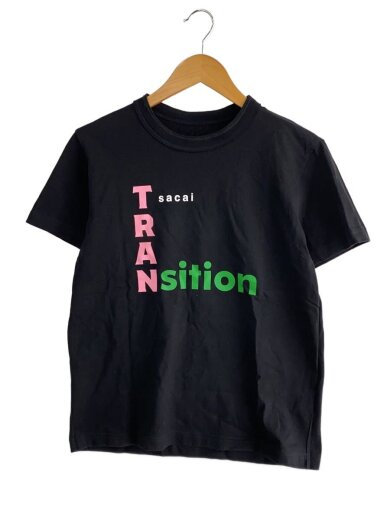 商品画像：Tシャツ/0/コットン/BLK/無地/21-0291s// 1