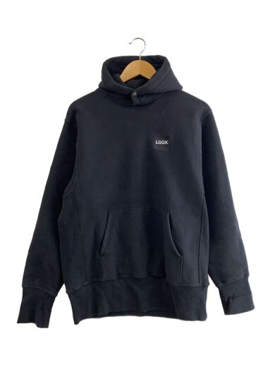 商品画像：SIGNATURE SNAP FLEECE HOODIE/M/コットン/BLK/LQA23CB15 1