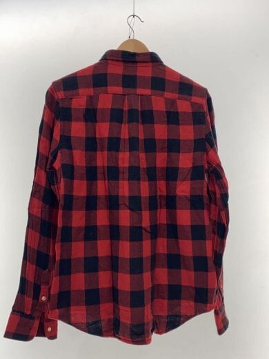 商品画像：ネルシャツ/XL/コットン/RED/チェック 2
