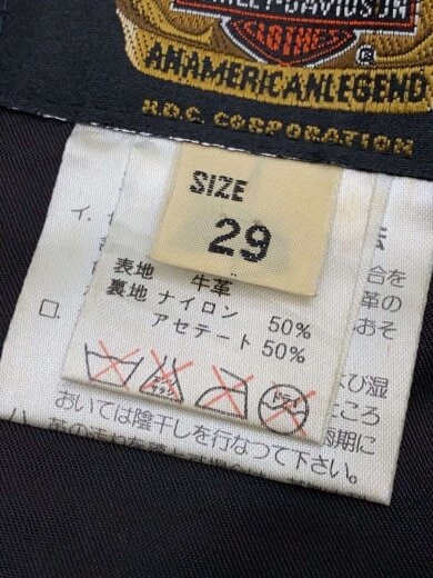 商品画像：ボトム/29/レザー/BLK/無地/98146// 5