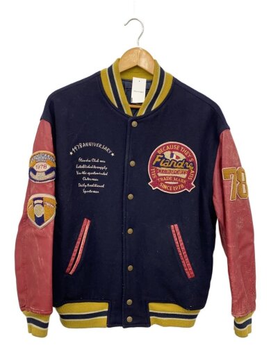 商品画像：フランドル/スタジャン/M/ウール/NVY 1