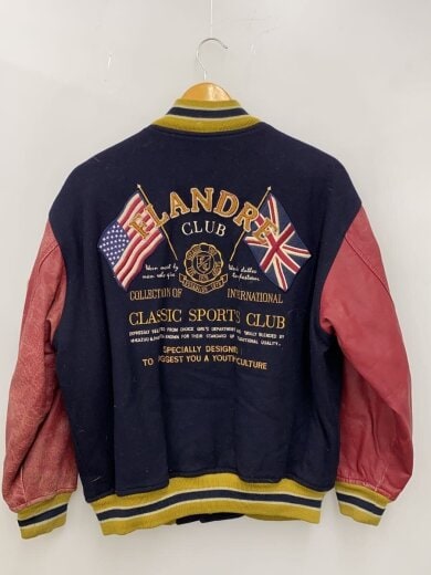 商品画像：フランドル/スタジャン/M/ウール/NVY 2